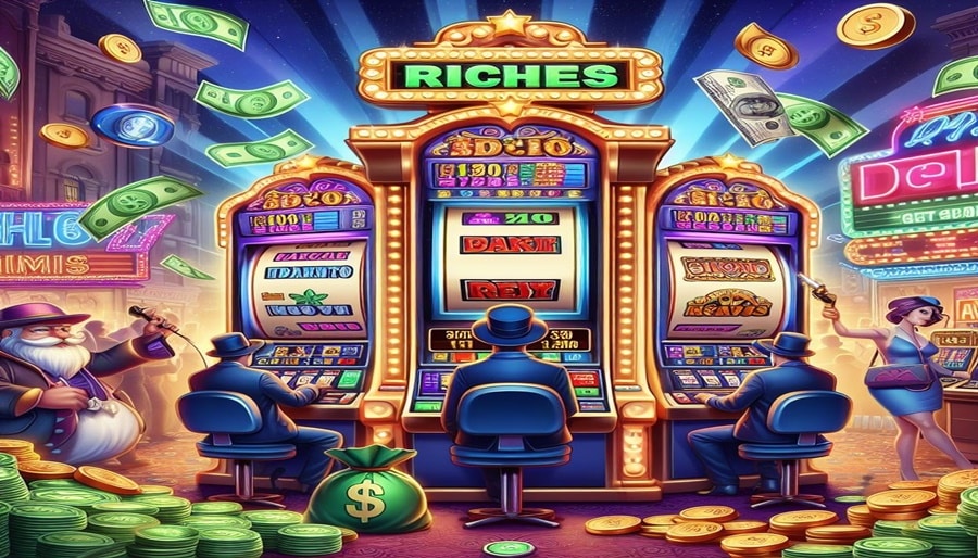 เกมตู้สล็อต เสี่ยงโชคเพื่อความร่ำรวย